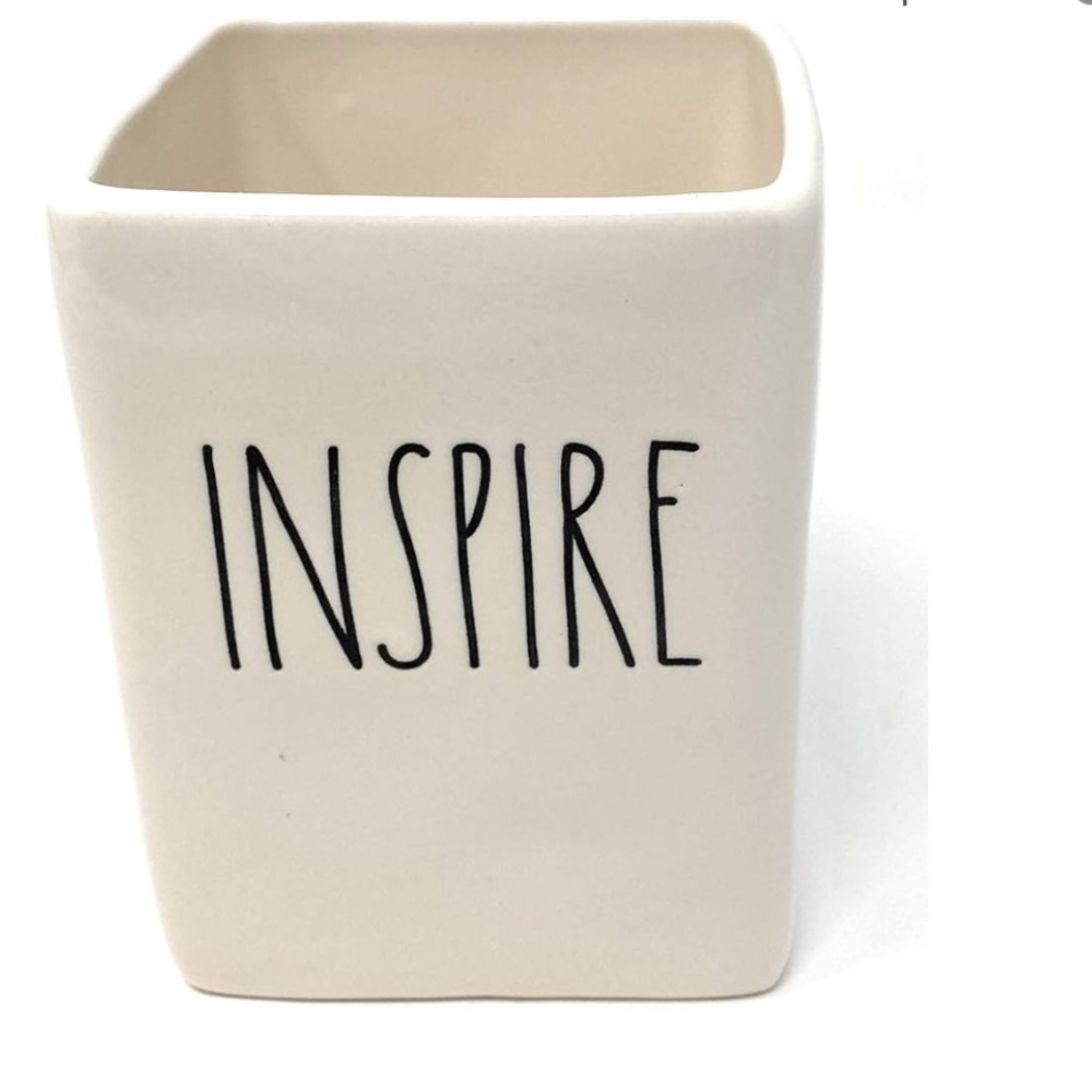 Rae Dunn by Magenta Ceramic Inspire Pen and Pencil Holder